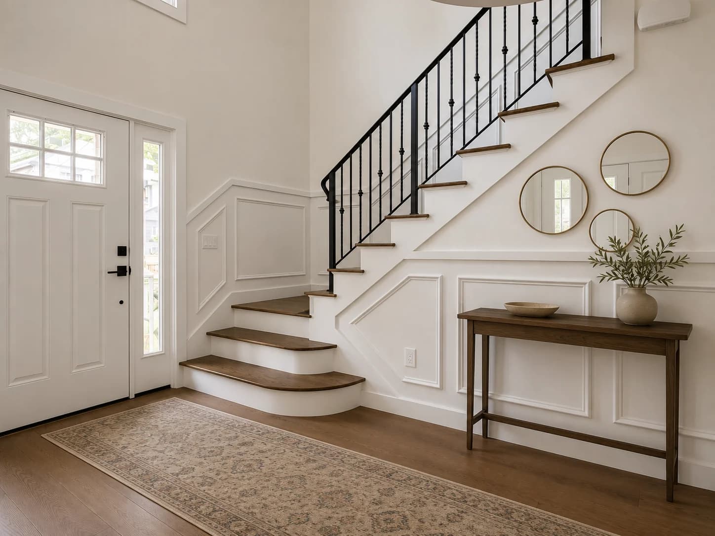 Foyer and staircase